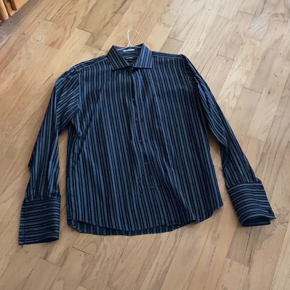 Express Button down dress shirt L men